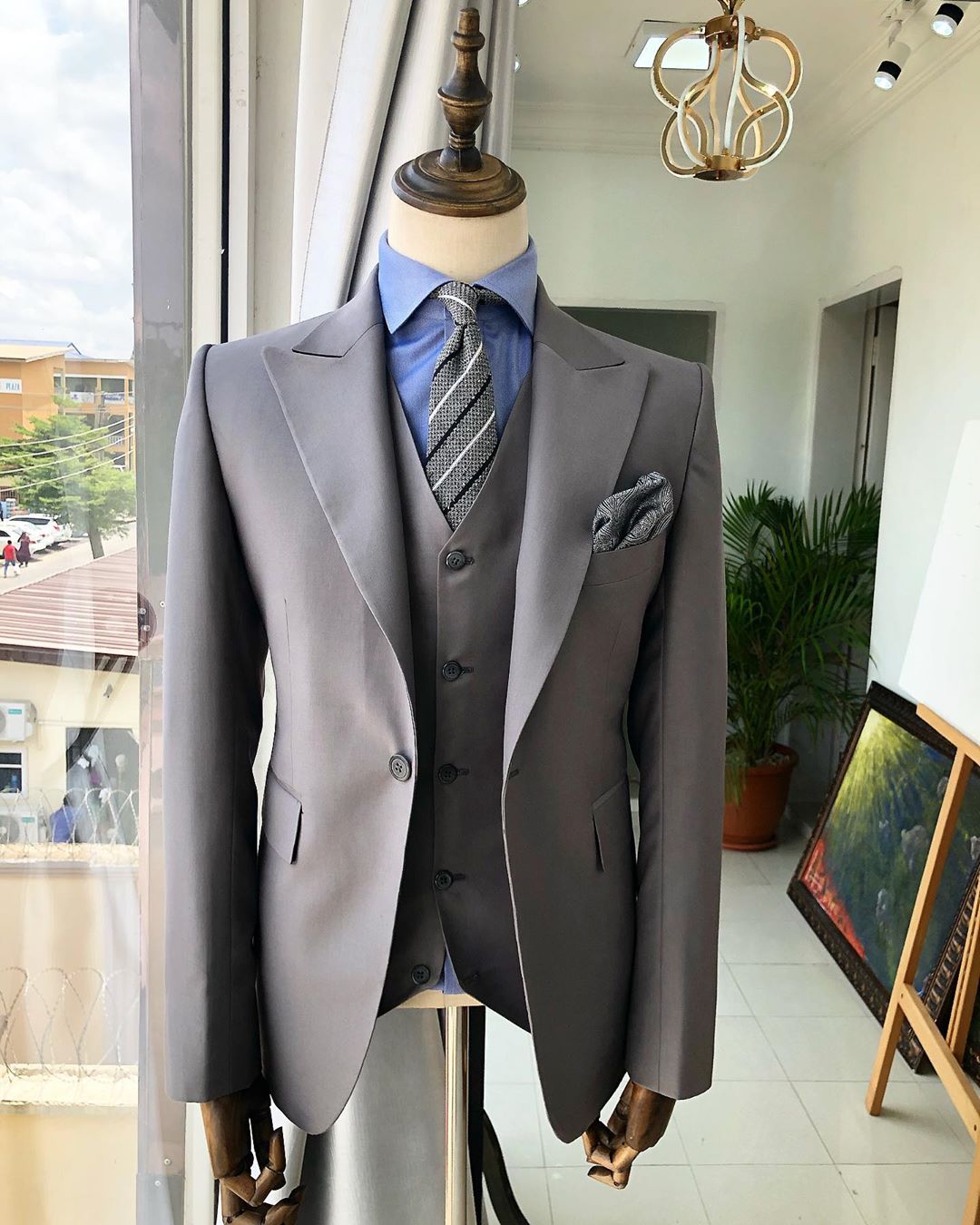 3-Piece Suit Gray Grey Three Piece Coat Pant at Rs 4000/piece in Sikar |  ID: 22510609262