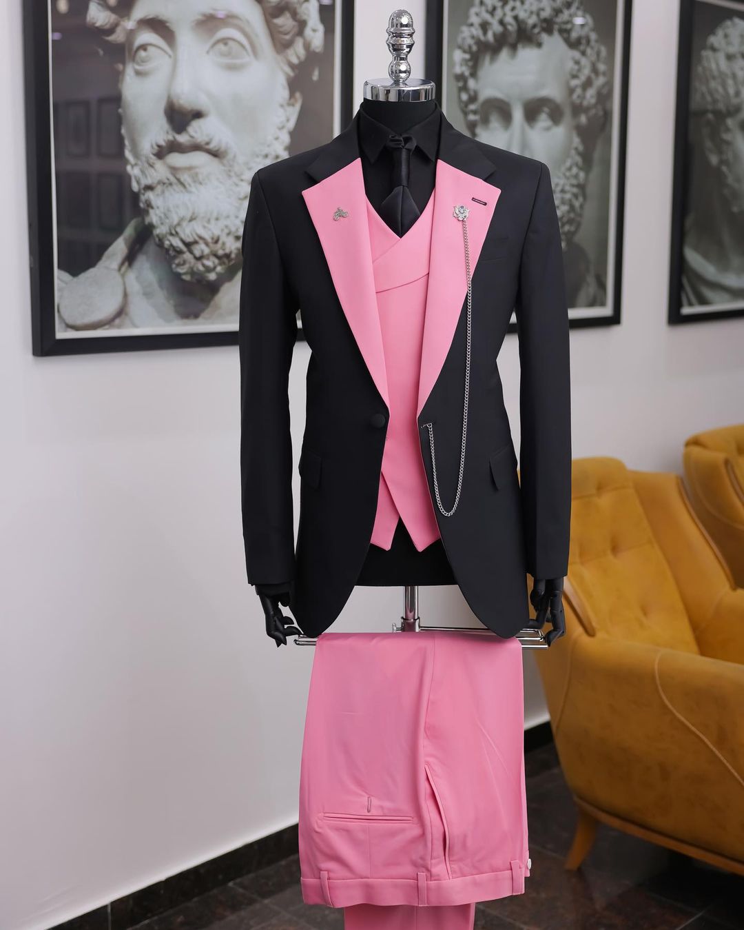 Baby Pink Formal Pant Suit – ShObO