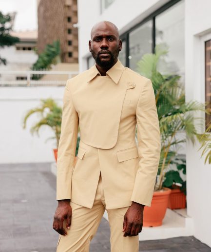 Shop Bespoke Men's Safari Suit  Buy Online Africa - Deji & Kola